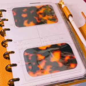 Tortoiseshell Pocket Acetate Cards Set (3)